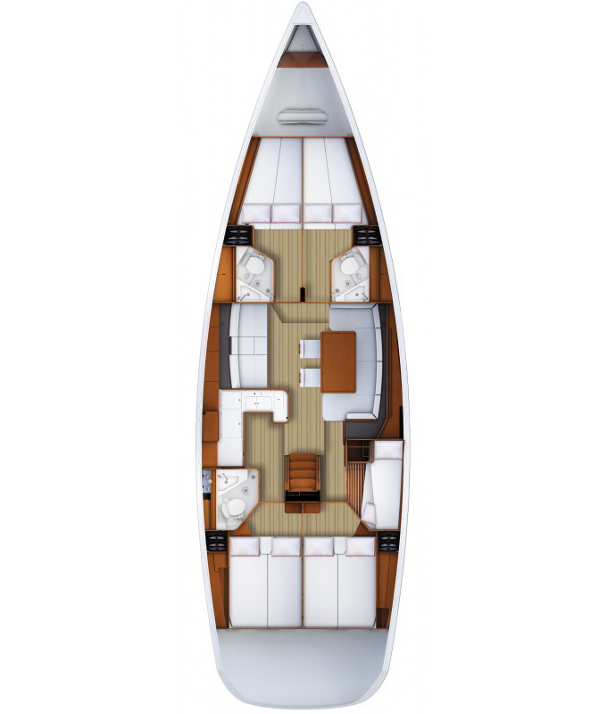 Alquiler de barcos Lávrio barato de Jeanneau 53