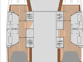 Alquiler de Catamarán, con o sin patrón Fountaine Pajot Deme of Volos