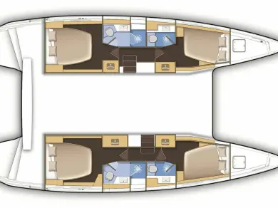 Alquiler Catamarán Lagoon con o sin  título de navegación