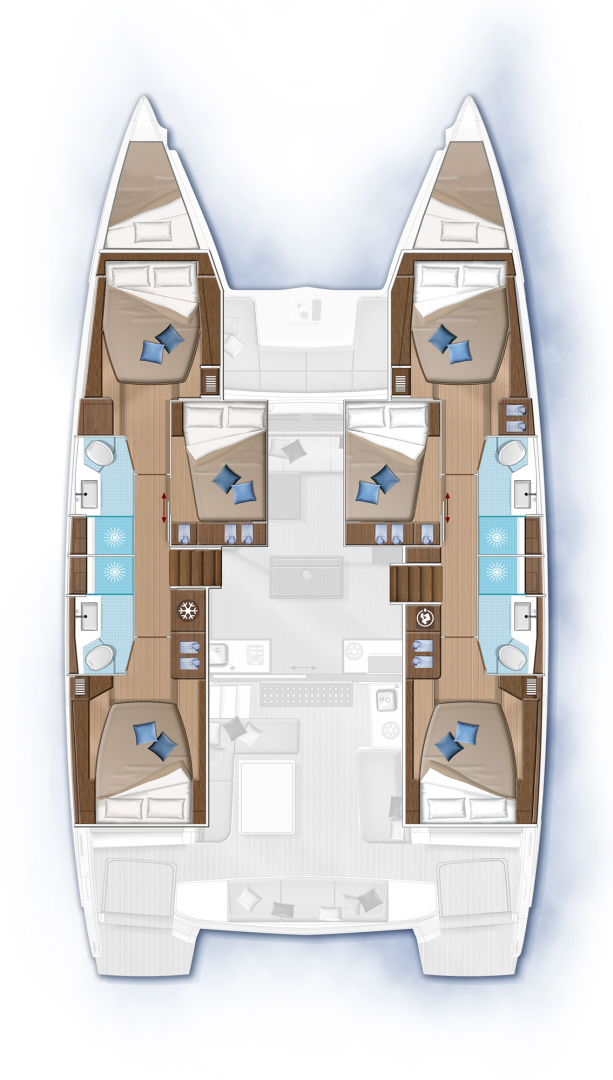 Alquiler Gouviá - Lagoon Lagoon 50 en SamBoat
