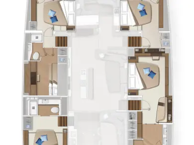 Alquiler Catamarán en Álimos - Lagoon Lagoon Sixty 5