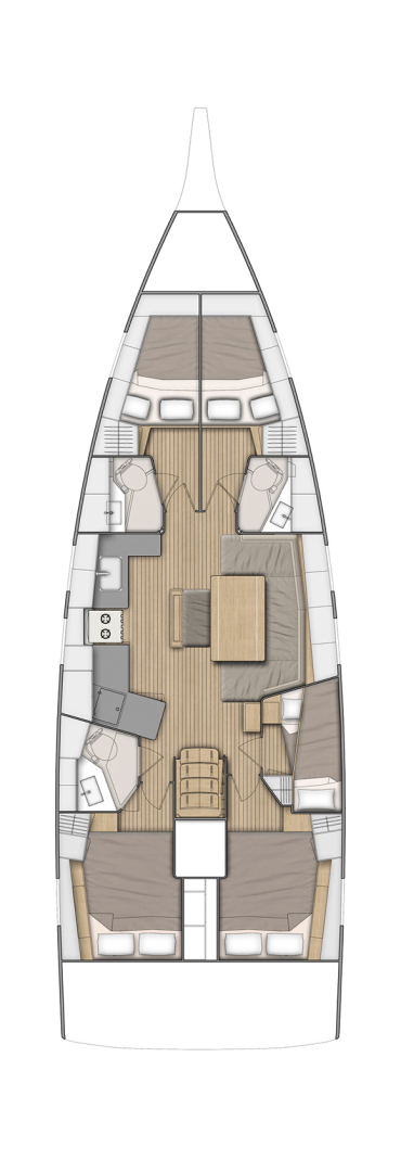 Alquiler Velero en Gouviá - Bénéteau Oceanis 46.1