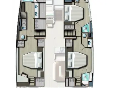 Alquiler de Catamarán, con o sin patrón Bali Göcek