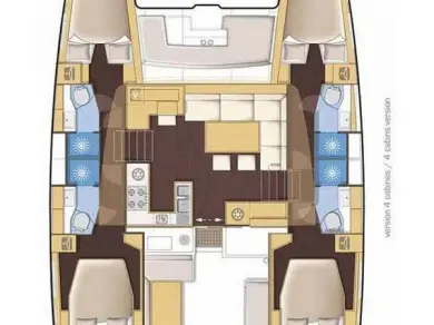 Alquiler Catamarán en Kaštela - Lagoon Lagoon 46