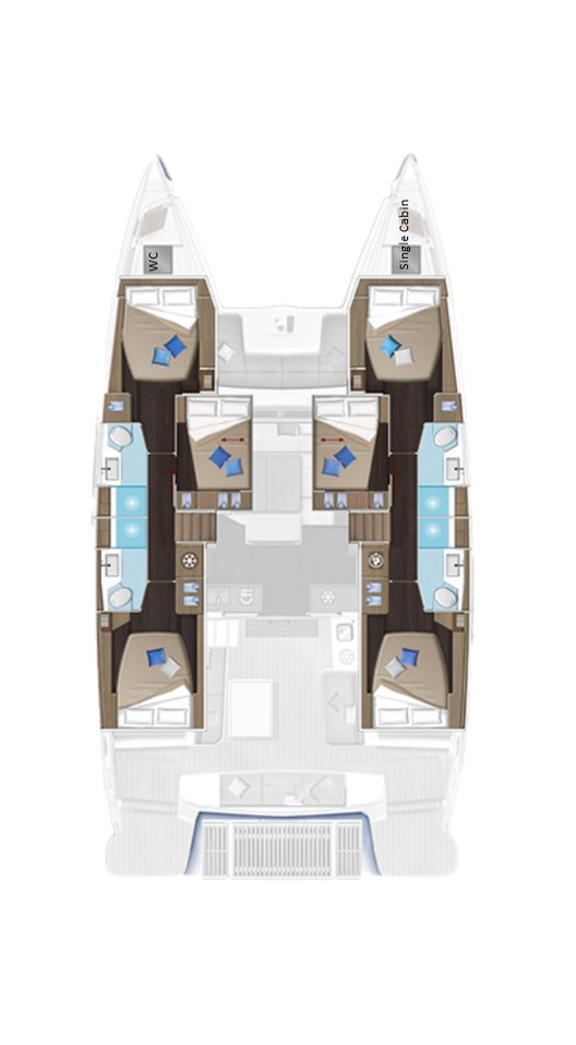 Alquiler Lávrio - Lagoon Lagoon 51 en SamBoat