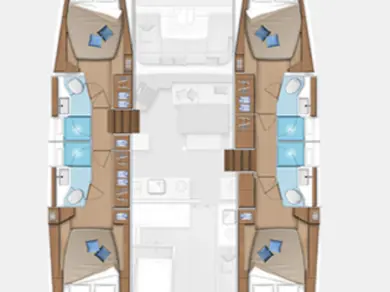 Alquiler de barcos Álimos barato de Lagoon 46