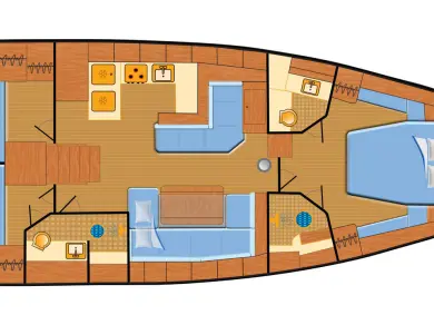 Alquiler de Velero, con o sin patrón Bénéteau Rogoznica