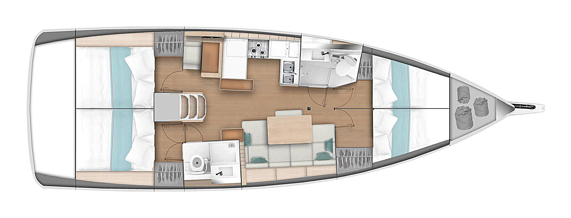 Alquiler de barcos Biograd na Moru barato de Sun Odyssey 440