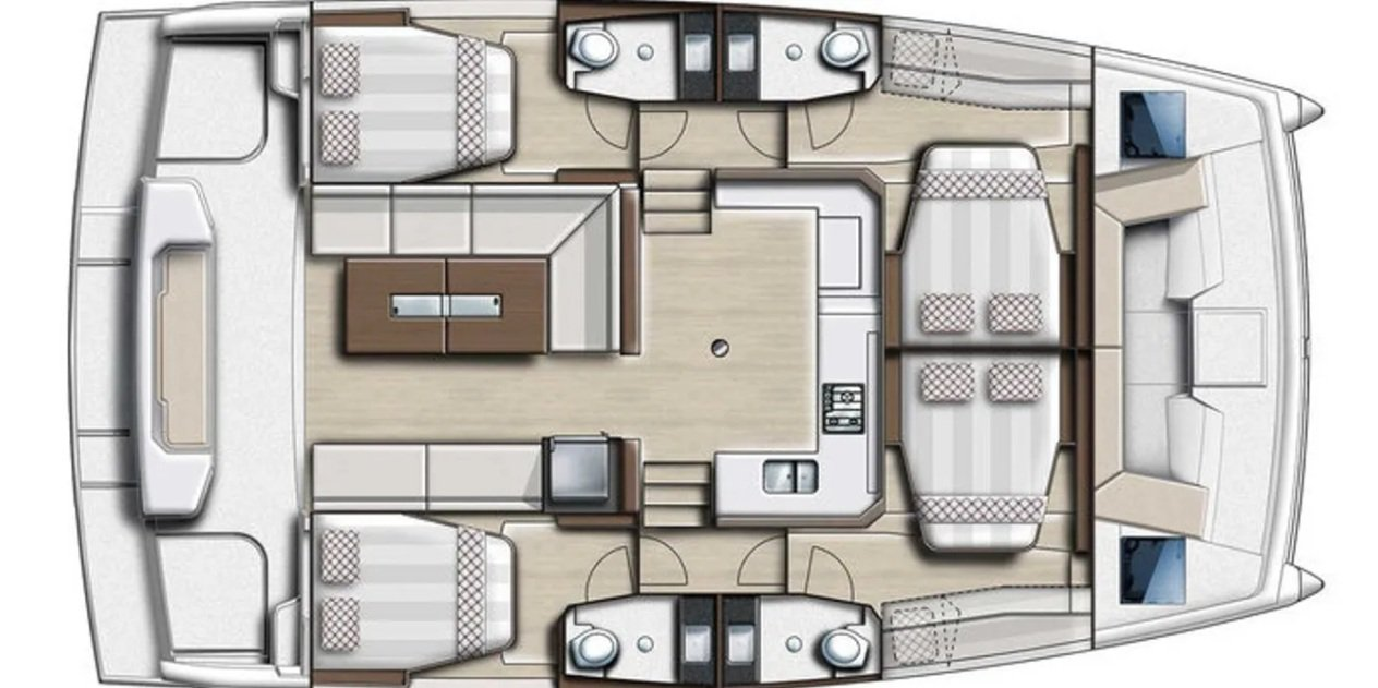 Catamarán para alquilar Ligia al mejor precio