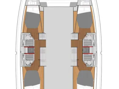 Alquiler de Catamarán, con o sin patrón Fountaine Pajot Lefkáda