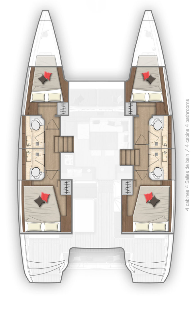 Alquiler de Lagoon Lagoon 40 en Lefkáda