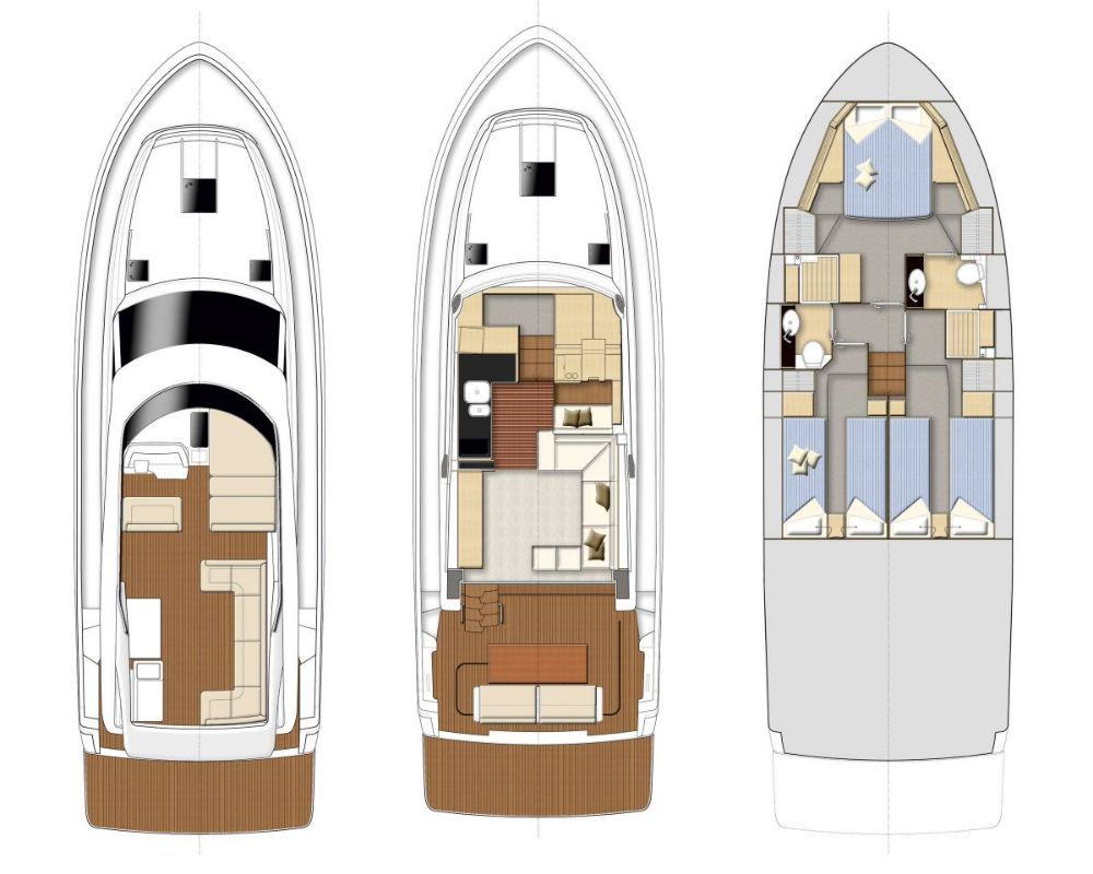 Alquiler Yate de lujo Bavaria con o sin  título de navegación
