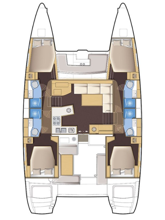Alquiler de Lagoon Lagoon 450 F en Primošten