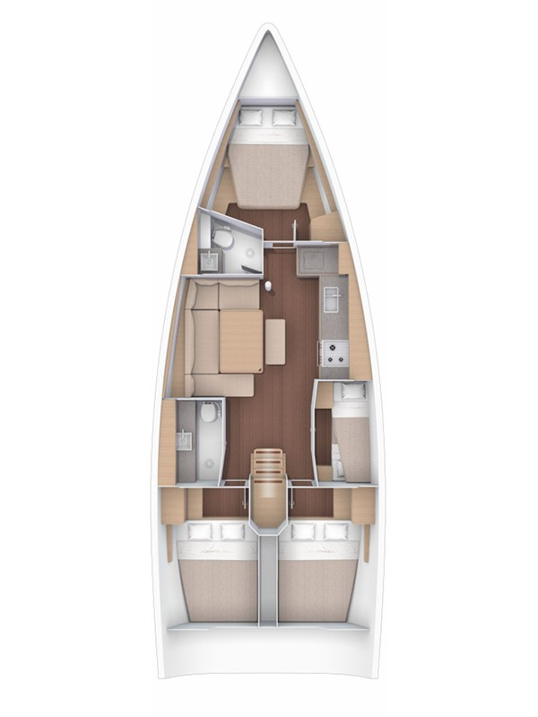 Alquiler de embarcaciones Dufour Dufour 430 enPrimošten en Samboat