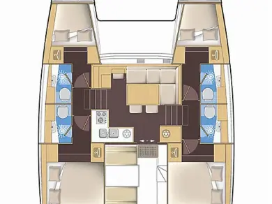 Alquiler de embarcaciones Lagoon Lagoon 39 enPunat en Samboat