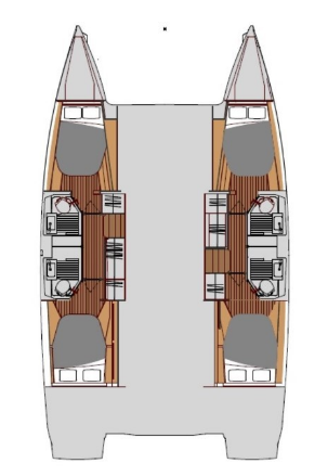 Alquiler Catamarán en Seget Donji - Fountaine Pajot Astrea 42