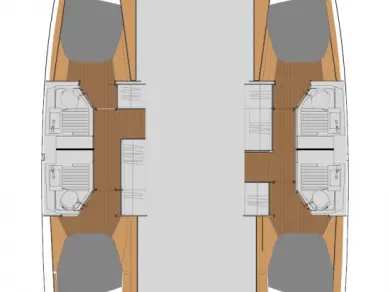 Alquiler Catamarán Fountaine Pajot con o sin  título de navegación