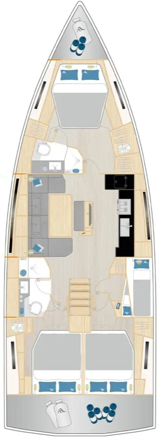 Alquiler de Hanse Hanse 460 en Pomer