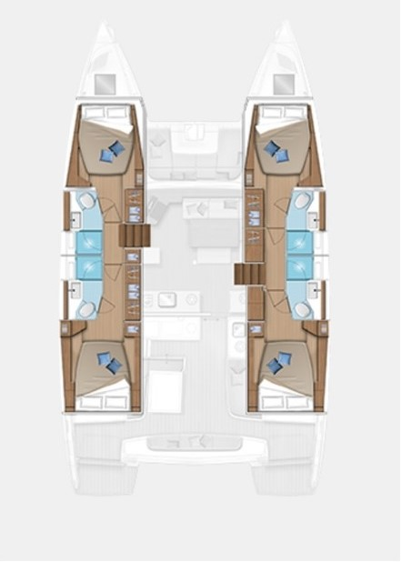 Alquiler Trogir - Lagoon Lagoon 46 en SamBoat