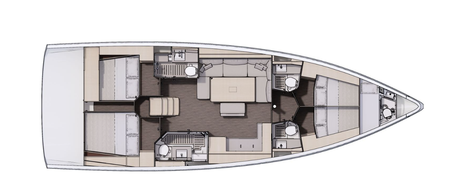 Alquiler de barcos Lefkáda barato de Dufour 470