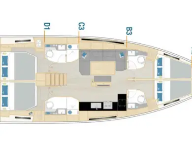 Alquiler Velero Hanse con o sin  título de navegación