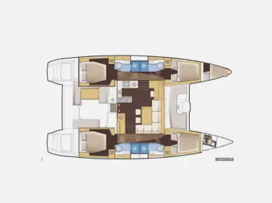 Alquiler Lefkáda - Lagoon Lagoon 450 F en SamBoat