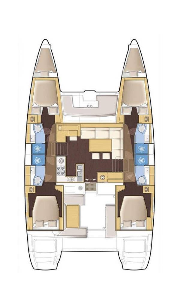 Alquiler Catamarán en Álimos - Lagoon Lagoon 450 F