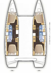 Alquiler Catamarán Lagoon con o sin  título de navegación