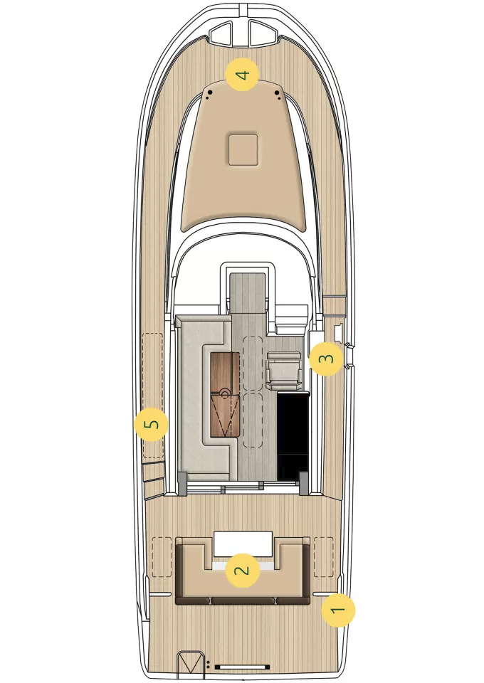 Alquiler de Delphia Delphia 10 Sedan en Split