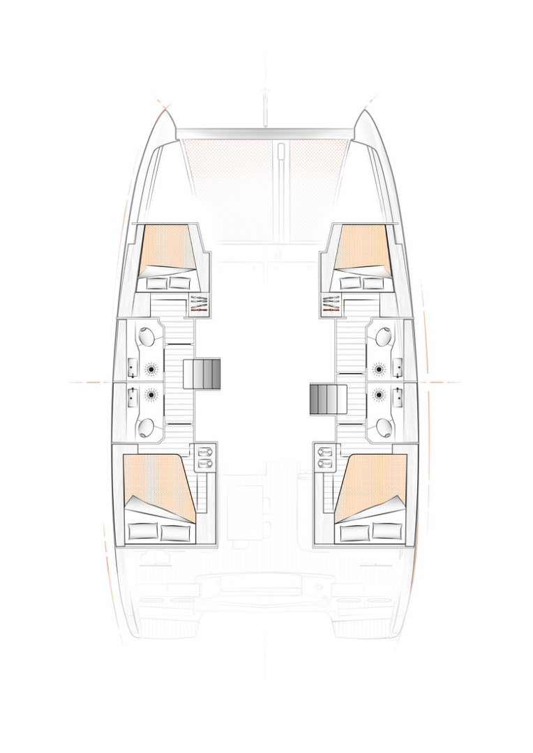 Alquiler de Catamarán, con o sin patrón Excess Komolac