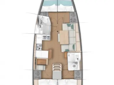 Alquiler de Jeanneau Sun Odyssey 440 en Split