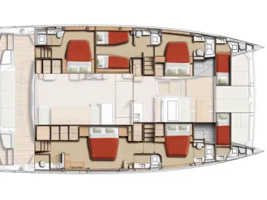 Alquiler de Catamarán, con o sin patrón Bali Kaštela