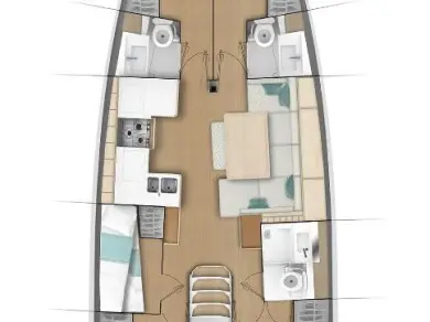 Alquiler de barcos Rogač barato de Sun Odyssey 490