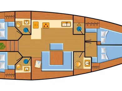 Alquiler de barcos Palma de Mallorca barato de Cruiser 45