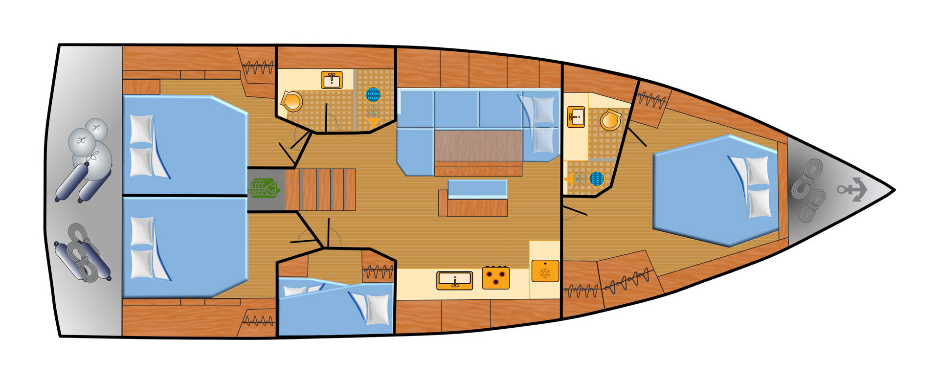 Alquiler de Hanse Hanse 460 en Can Pastilla