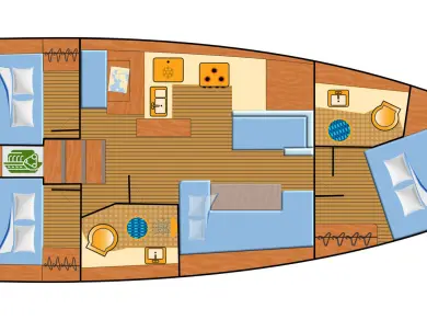 Alquiler de embarcaciones Jeanneau Sun Odyssey 410 enPalma de Mallorca en Samboat