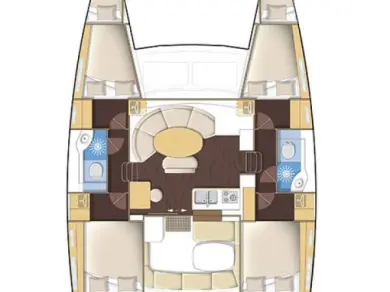 Catamarán para alquilar Komolac al mejor precio