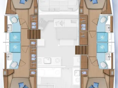 Alquiler de embarcaciones Lagoon Lagoon 46 enEl Pireo en Samboat