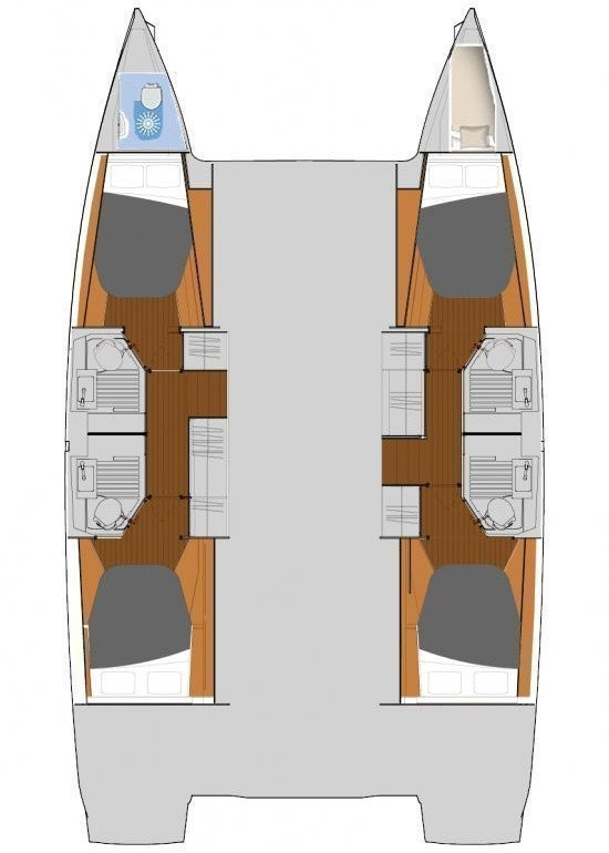 Alquiler de Fountaine Pajot Astrea 42 en Fethiye
