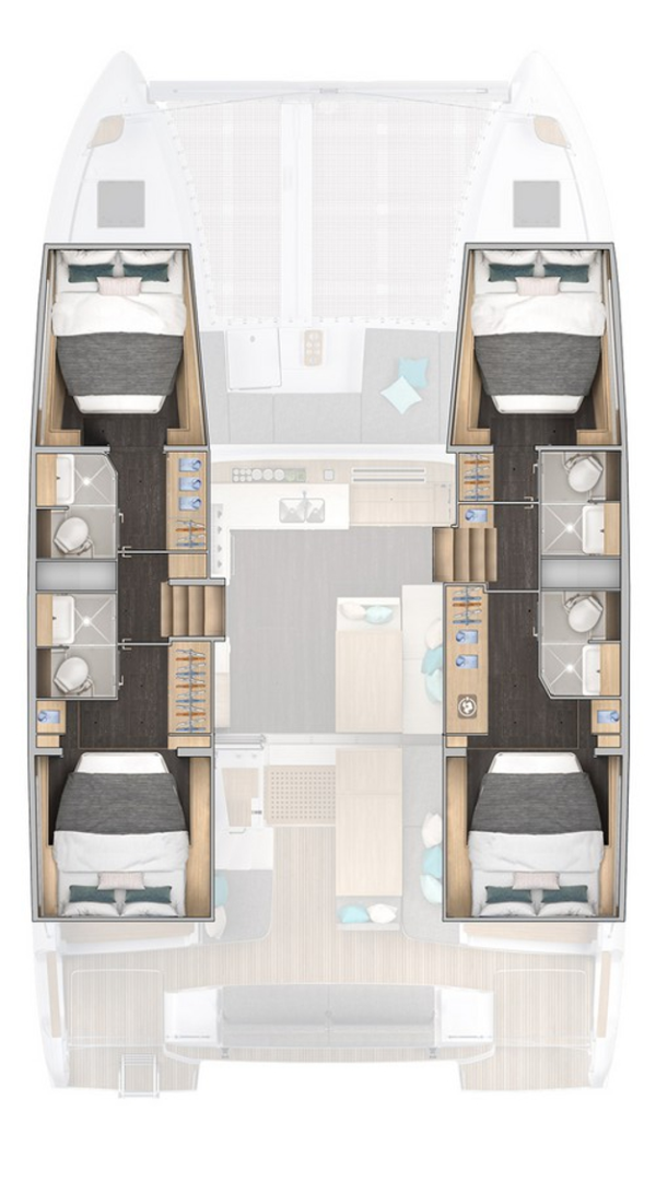 Alquiler de barcos Benítses barato de Lagoon 43