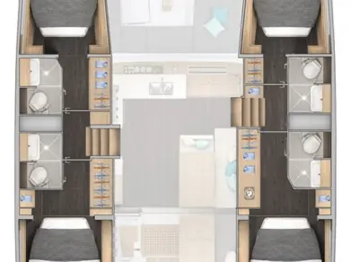 Alquiler de barcos Benítses barato de Lagoon 43