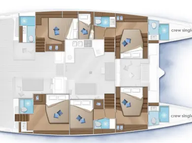 Alquiler de embarcaciones Lagoon Lagoon 52 enÁlimos en Samboat