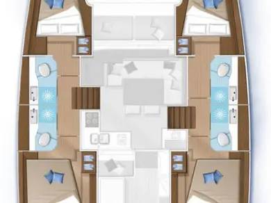 Alquiler Split - Lagoon Lagoon 40 en SamBoat