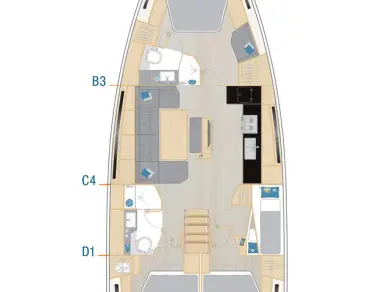 Alquiler de barcos Göcek barato de Hanse 460