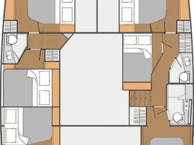 Alquiler de Fountaine Pajot Saba 50 en Trogir