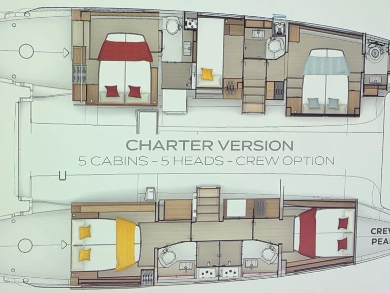 Alquiler Catamarán Lagoon con o sin  título de navegación