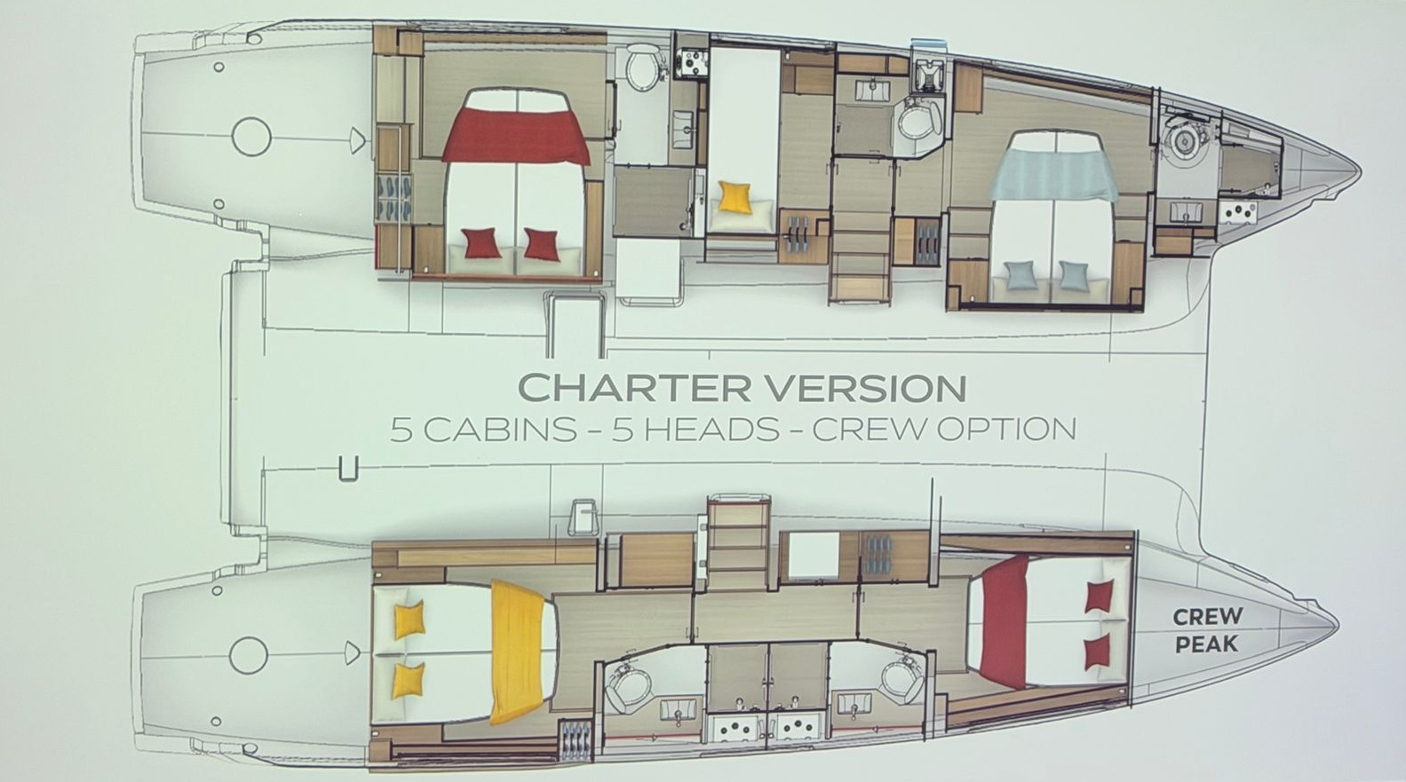 Alquiler Catamarán Lagoon con o sin  título de navegación