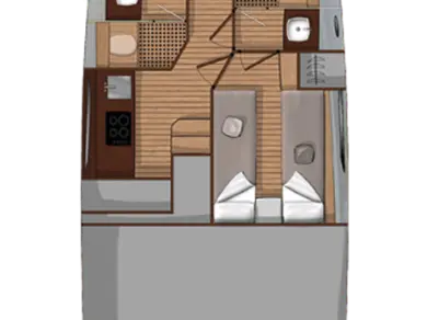 Alquiler de barcos Sukošan barato de Sessa Fly 42 - 2 cab.