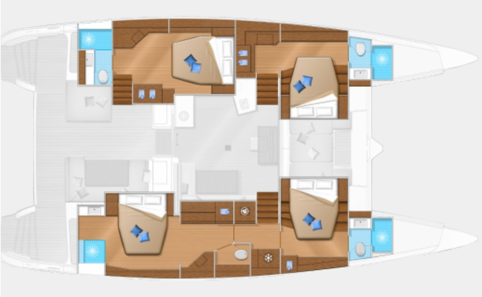 Lagoon Lagoon 52 F de alquiler a Fethiye