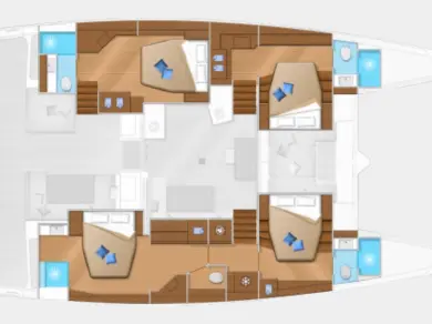 Lagoon Lagoon 52 F de alquiler a Fethiye
